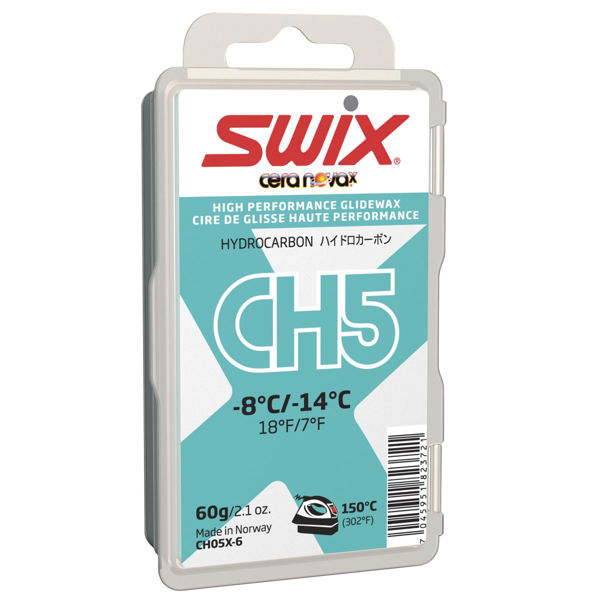 Swix Ch5X Turquoise, -8 °C/-14°C, 60G