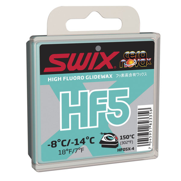 Swix Hf5X Turquoise, -8 °C/-14 °C, 40G
