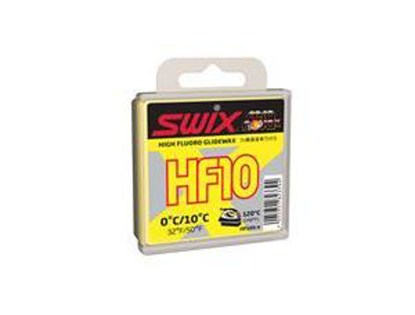 Swix Hf10X Yellow, 0°C/10°C, 40G