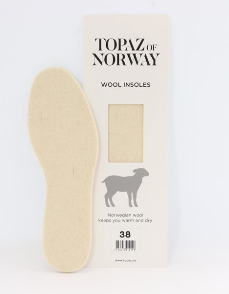 Topaz wool insoles 46