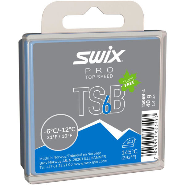 Swix TS6 Black, -6°C/-12°C, 40g