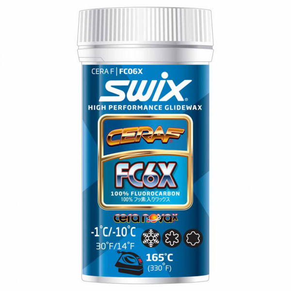 Swix Fc6X Cera F Powder, -1°C/-10°C, 30G
