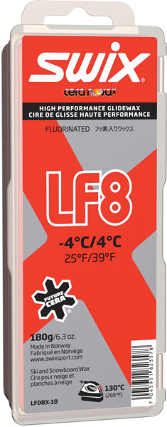 Swix Lf8X Red, -4°C/4°C, 180G