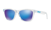 Oakley  Frogskins - Crystal Clear/Prizm Sapphire