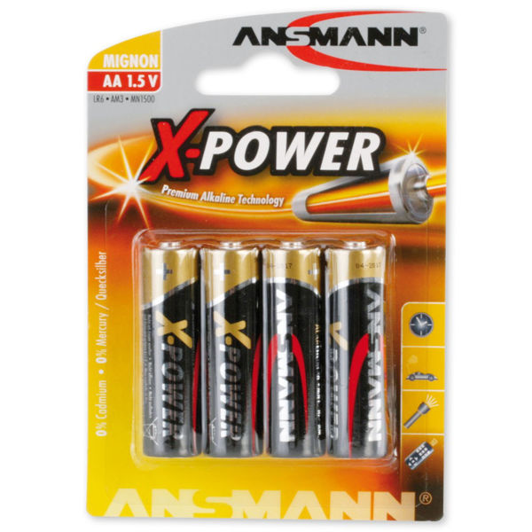 Batteri Aa 1,5 V X-Power Ansmann