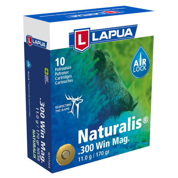 Lapua Naturalis 300 Win Mag 11gr 170GRS