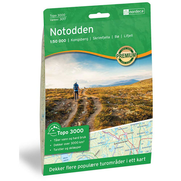 Nordeca  Notodden 1:50 000