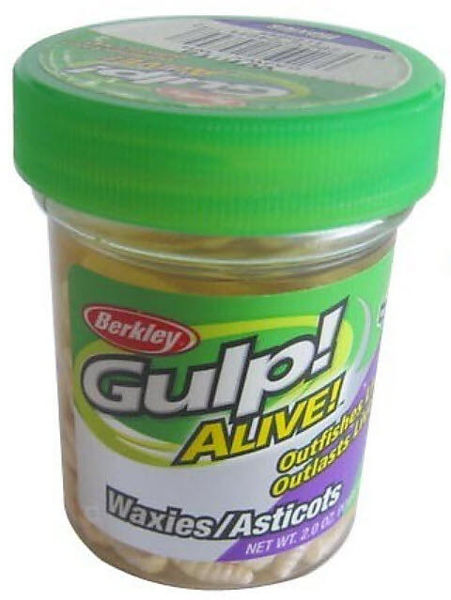 Berkley  Gulp! Alive! Waxies/Maggot White