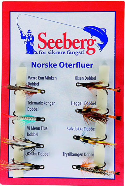 Seeberg  Norsk Oterfluer 8 Assortiment