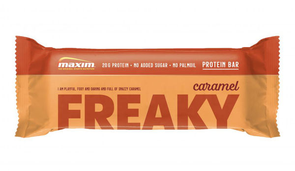 Maxim  Freaky Caramel proteinbar 55g