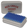Red Creek Handborste, blå nylon, racing silver