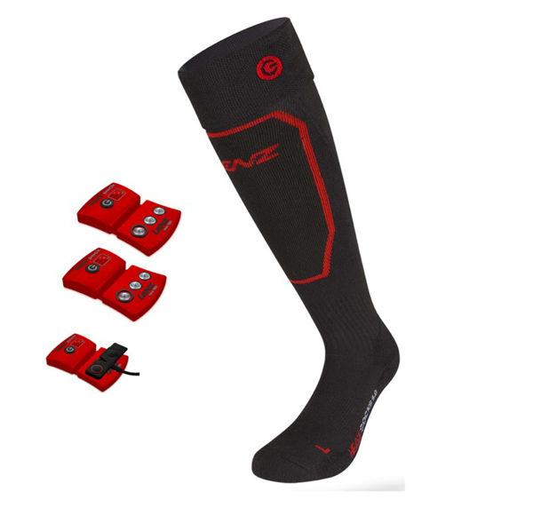 Lenz heat sock 1.0 + Heat Pack Set Red 45-47