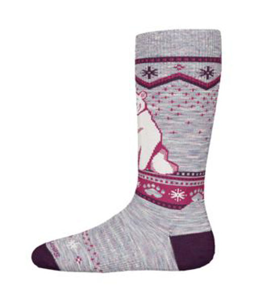 Smartwool Kids´ Wintersport Full Cushion Polar Bear Pattern Otc Socks S